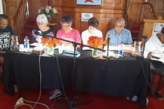 Reading-Revelation-22-From-Left-to-right-Bradley-Joemat-Frida-van-Jaarsveld-Melodie-Lezar-Isabel-Starbuck-Don-Starbuck-Laetiticia-Swartbooi